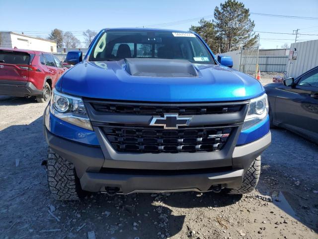 1GCGTEEN6L1133626 - 2020 CHEVROLET COLORADO ZR2 BLUE photo 5