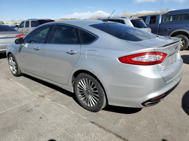 3FA6P0D96ER302839 - 2014 FORD FUSION TITANIUM SILVER photo 2