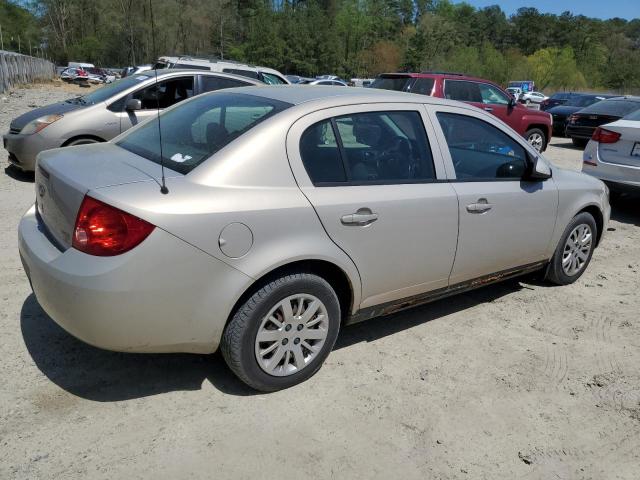 1G1AT58HX97204062 - 2009 CHEVROLET COBALT LT BEIGE photo 3