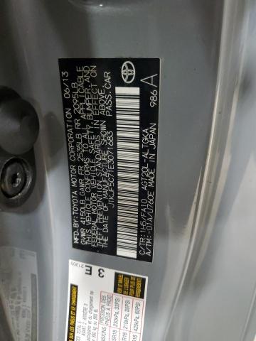 JTKJF5C71E3071683 - 2014 TOYOTA SCION TC 灰色 照片 12