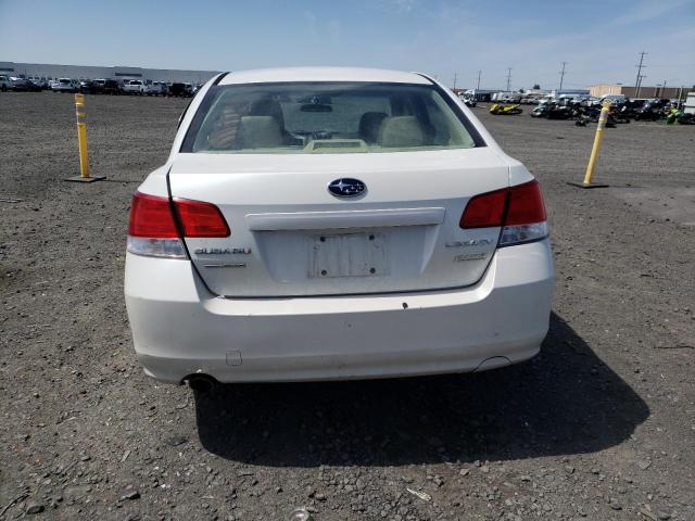 4S3BMBJ68A3217744 - 2010 SUBARU LEGACY 2.5I LIMITED WHITE photo 6