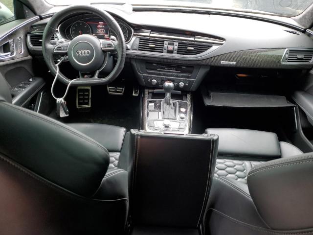 WUAWAAFC9HN900248 - 2017 AUDI RS7 PRESTIGE GRAY photo 8
