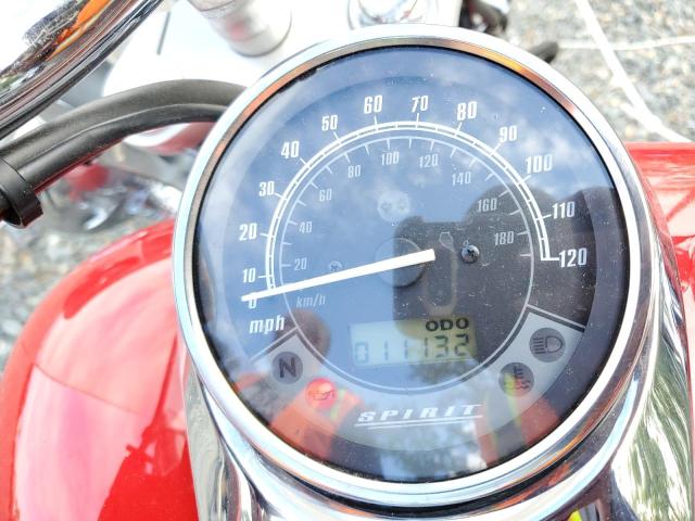 JH2RC53477M002087 - 2007 HONDA VT750 C2F RED photo 8