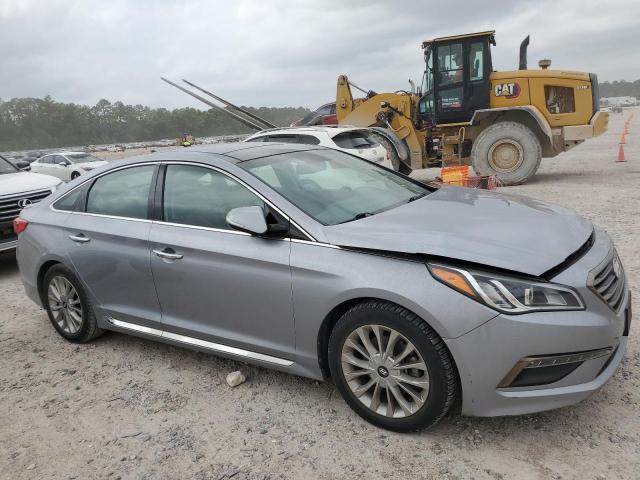 5NPE34AFXFH249196 - 2015 HYUNDAI SONATA SPORT SILVER photo 4