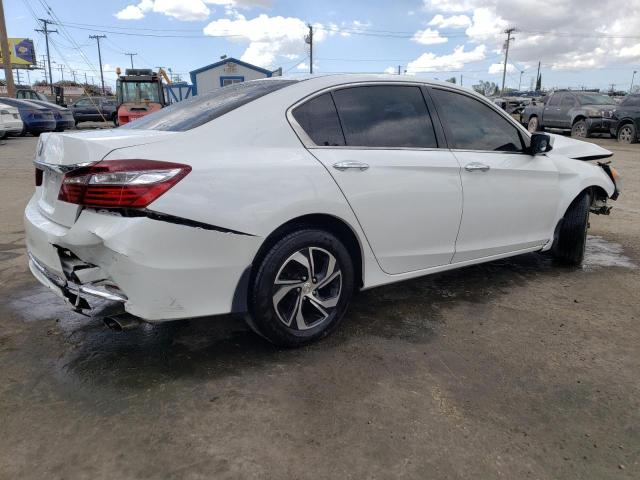 1HGCR2F35HA006996 - 2017 HONDA ACCORD LX WHITE photo 3