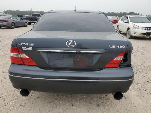 JTHBN36F565052211 - 2006 LEXUS LS 430 GRAY photo 6