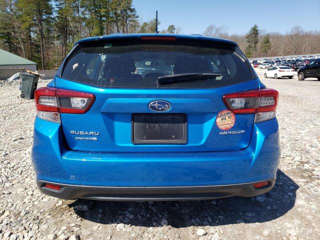 4S3GTAB63L3714320 - 2020 SUBARU IMPREZA BLUE photo 6