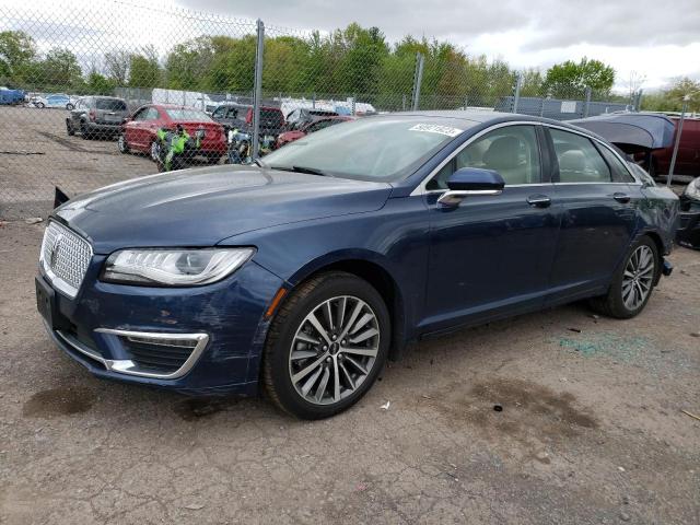 3LN6L5LU2HR650534 - 2017 LINCOLN MKZ HYBRID SELECT BLUE photo 1