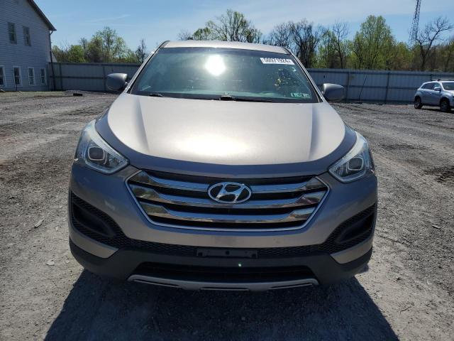 5XYZTDLB0GG358870 - 2016 HYUNDAI SANTA FE S GRAY photo 5