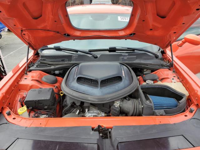 2C3CDZFJXGH351790 - 2016 DODGE CHALLENGER R/T SCAT PACK ORANGE photo 11