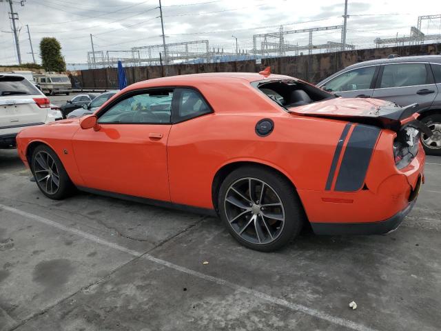 2C3CDZFJXGH351790 - 2016 DODGE CHALLENGER R/T SCAT PACK ORANGE photo 2