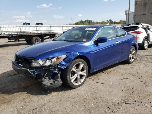 1HGCS2B8XBA003413 - 2011 HONDA ACCORD EXL BLUE photo 1