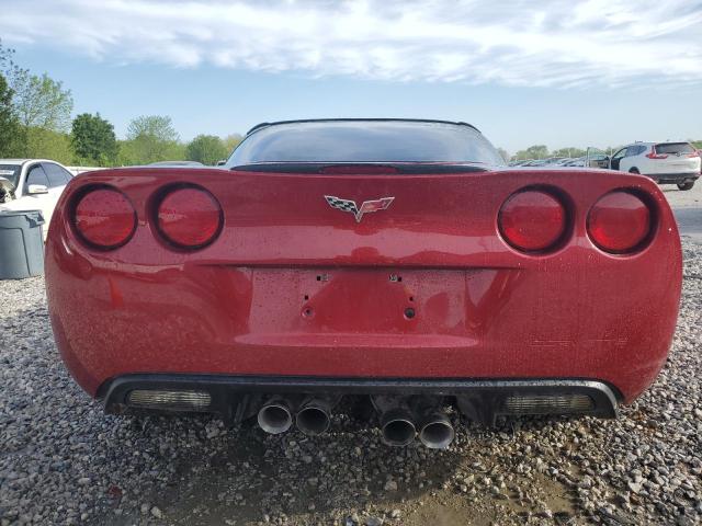 1G1YY26W485118174 - 2008 CHEVROLET CORVETTE RED photo 6