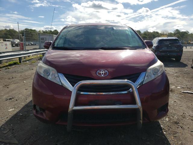 5TDKA3DC7CS015480 - 2012 TOYOTA SIENNA BASE RED photo 5