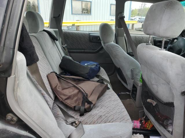 JF1SF6552XH702322 - 1999 SUBARU FORESTER S BLACK photo 10