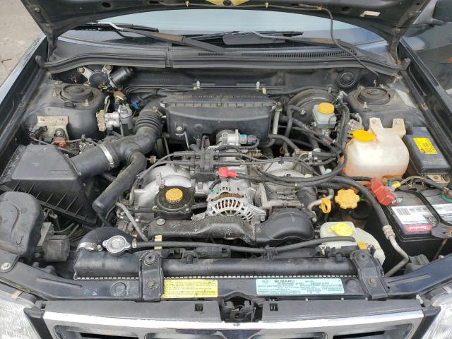 JF1SF6552XH702322 - 1999 SUBARU FORESTER S BLACK photo 11