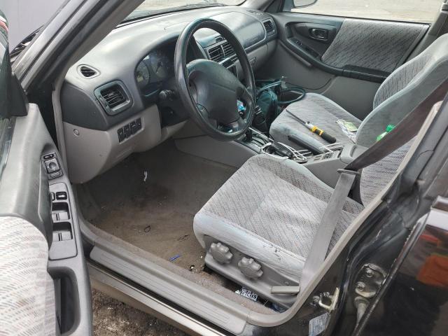 JF1SF6552XH702322 - 1999 SUBARU FORESTER S BLACK photo 8