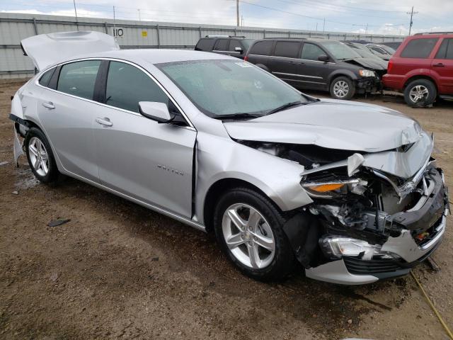 1G1ZD5ST3NF176554 - 2022 CHEVROLET MALIBU LT SILVER photo 4