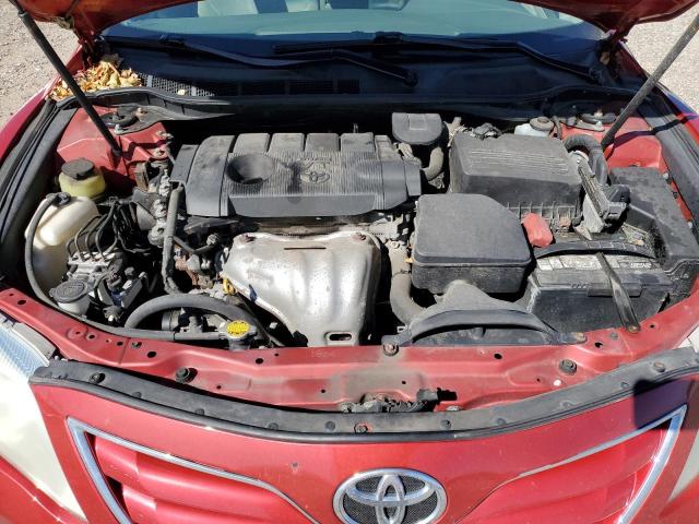 4T4BF3EK2AR073529 - 2010 TOYOTA CAMRY BASE RED photo 11