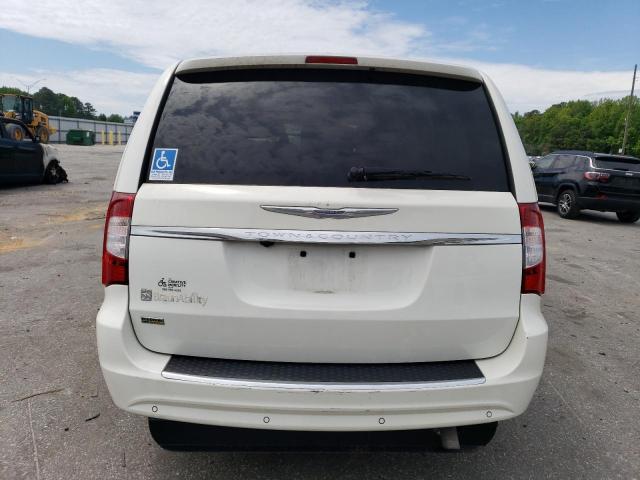 2C4RC1CG6DR650587 - 2013 CHRYSLER TOWN & COU TOURING L WHITE photo 6