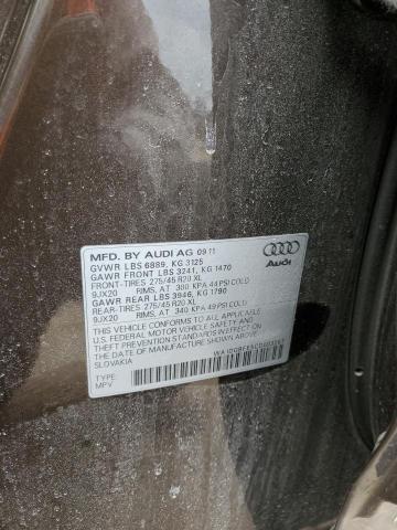 WA1DGBFE5CD003267 - 2012 AUDI Q7 PRESTIGE 棕色 照片 12