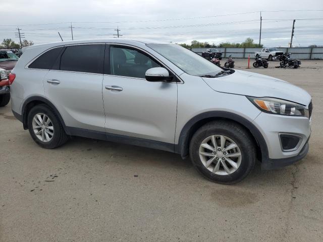 5XYPG4A39GG074550 - 2016 KIA SORENTO LX SILVER photo 4