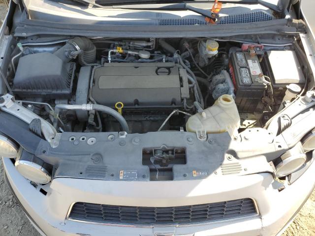 1G1JA6SH4C4167877 - 2012 CHEVROLET SONIC LS SILVER photo 11