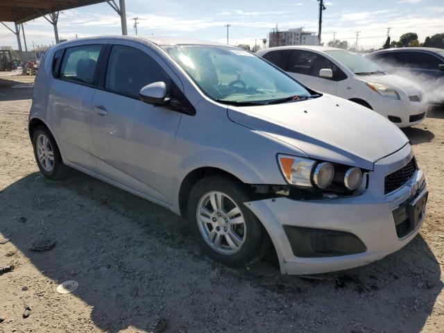 1G1JA6SH4C4167877 - 2012 CHEVROLET SONIC LS SILVER photo 4