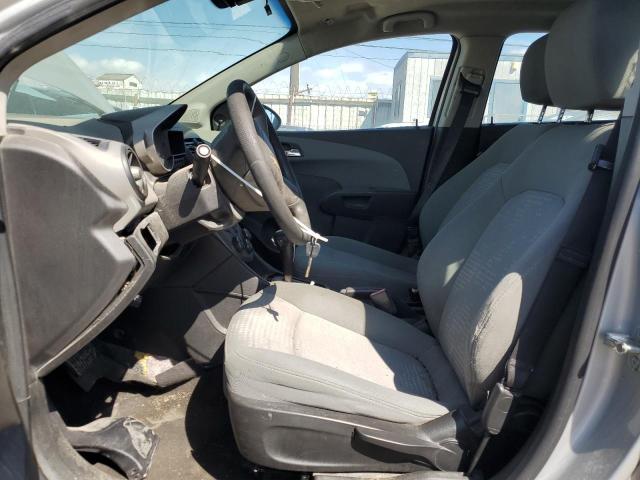 1G1JA6SH4C4167877 - 2012 CHEVROLET SONIC LS SILVER photo 7