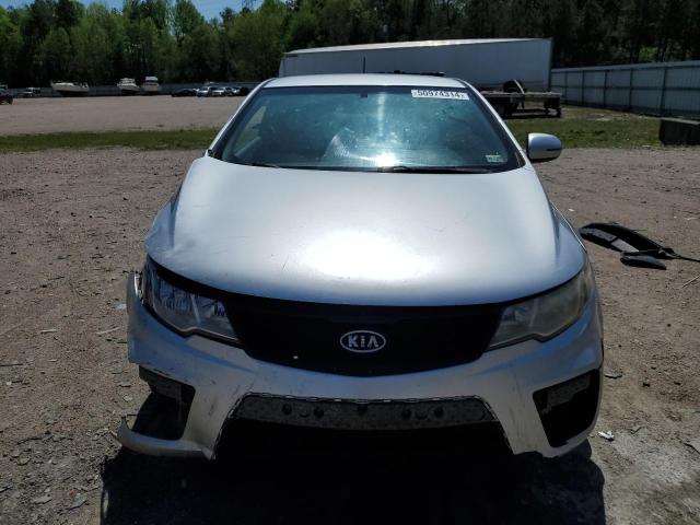 KNAFU6A29C5568642 - 2012 KIA FORTE EX SILVER photo 5