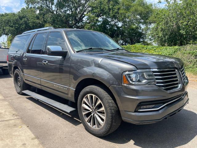 5LMJJ3HT1FEJ08195 - 2015 LINCOLN NAVIGATOR L GRAY photo 1