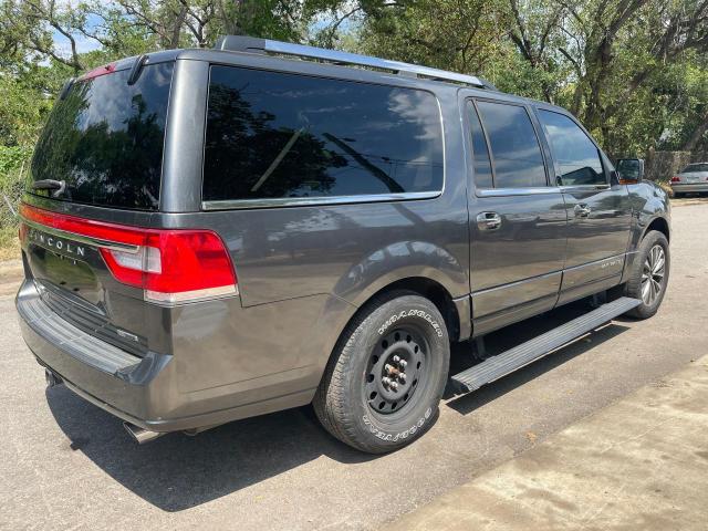 5LMJJ3HT1FEJ08195 - 2015 LINCOLN NAVIGATOR L GRAY photo 4