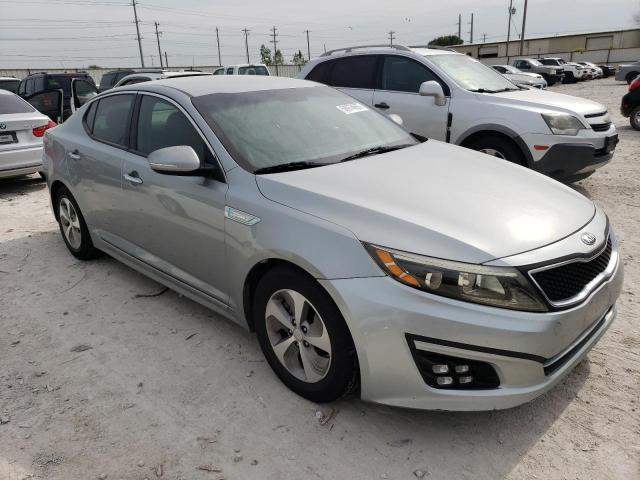 KNAGM4AD5F5082988 - 2015 KIA OPTIMA HYBRID GRAY photo 4