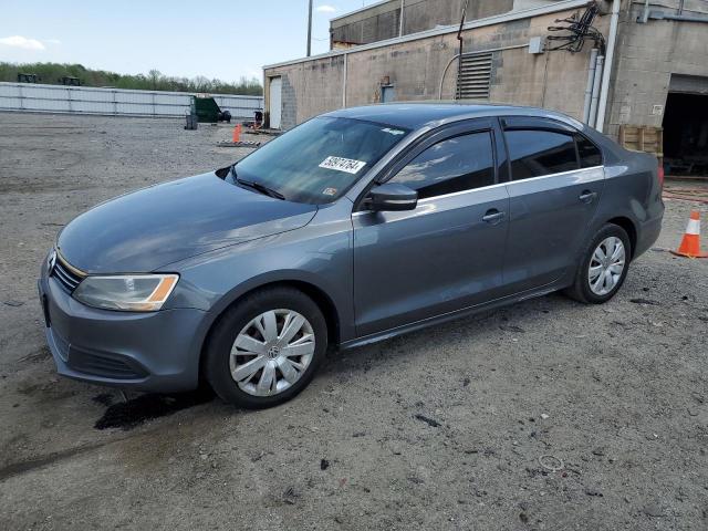 3VWDP7AJ2DM454991 - 2013 VOLKSWAGEN JETTA SE GRAY photo 1