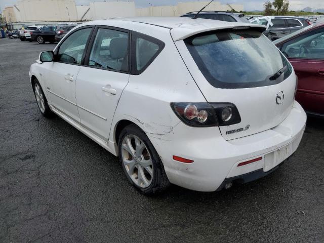 JM1BK344781796527 - 2008 MAZDA 3 HATCHBACK WHITE photo 2