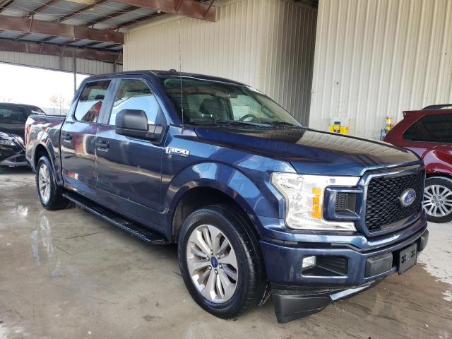 1FTEW1CP8JKD16741 - 2018 FORD F150 SUPERCREW BLUE photo 4