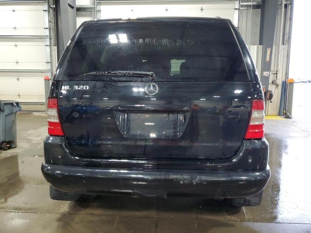 4JGAB54E8YA186017 - 2000 MERCEDES-BENZ ML 320 BLACK photo 6