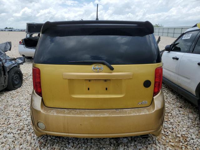 JTLKE50E181057692 - 2008 TOYOTA SCION XB GOLD photo 6
