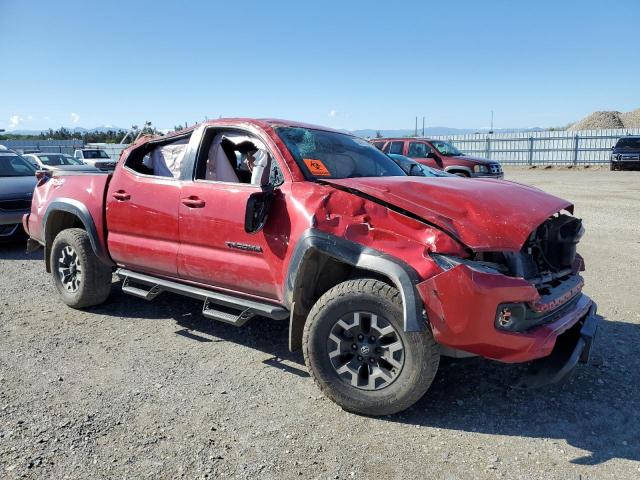 3TMCZ5AN8MM432073 - 2021 TOYOTA TACOMA DOUBLE CAB RED photo 4