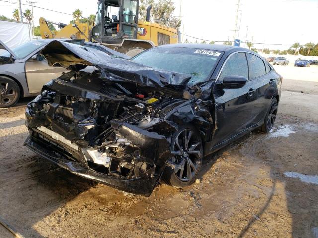 2HGFC2F86LH518383 - 2020 HONDA CIVIC SPORT 黑色 照片 1