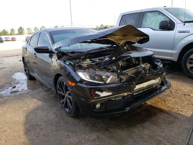 2HGFC2F86LH518383 - 2020 HONDA CIVIC SPORT 黑色 照片 4