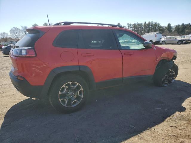 1C4PJMBX4KD131120 - 2019 JEEP CHEROKEE TRAILHAWK RED photo 3