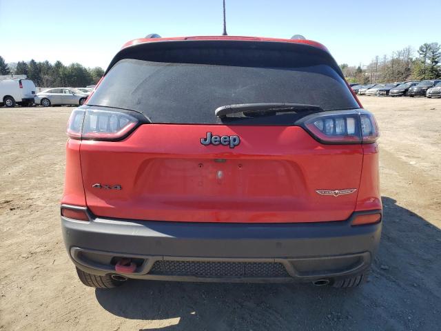 1C4PJMBX4KD131120 - 2019 JEEP CHEROKEE TRAILHAWK RED photo 6