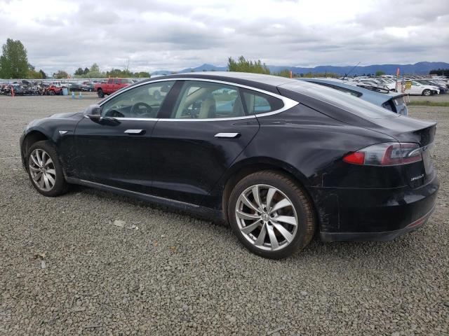 5YJSA1CGXDFP03746 - 2013 TESLA MODEL S Чорний фото 2