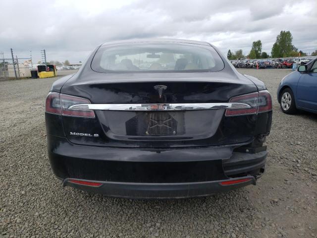 5YJSA1CGXDFP03746 - 2013 TESLA MODEL S Чорний фото 6
