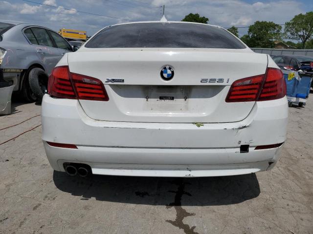 WBAXH5C58DDW15189 - 2013 BMW 528 XI WHITE photo 6