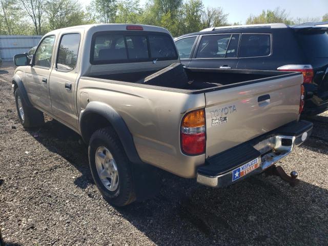 5TEGN92N34Z437705 - 2004 TOYOTA TACOMA DOUBLE CAB PRERUNNER GOLD photo 2