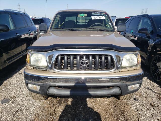 5TEGN92N34Z437705 - 2004 TOYOTA TACOMA DOUBLE CAB PRERUNNER GOLD photo 5