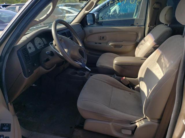 5TEGN92N34Z437705 - 2004 TOYOTA TACOMA DOUBLE CAB PRERUNNER GOLD photo 7