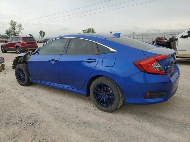 19XFC2F77JE022958 - 2018 HONDA CIVIC EX BLUE photo 2